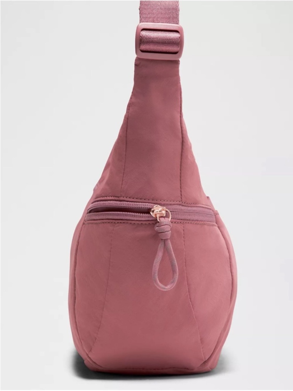 NWT Lululemon Large Slouchy Sling Hobo Crossbody Bag 13L in Dusk Dusty Rose Gold - Picture 3 of 8